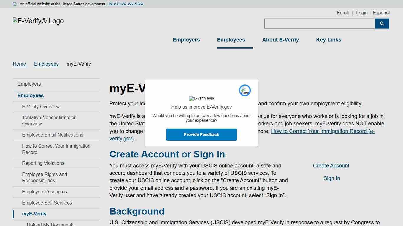 myE-Verify E-Verify